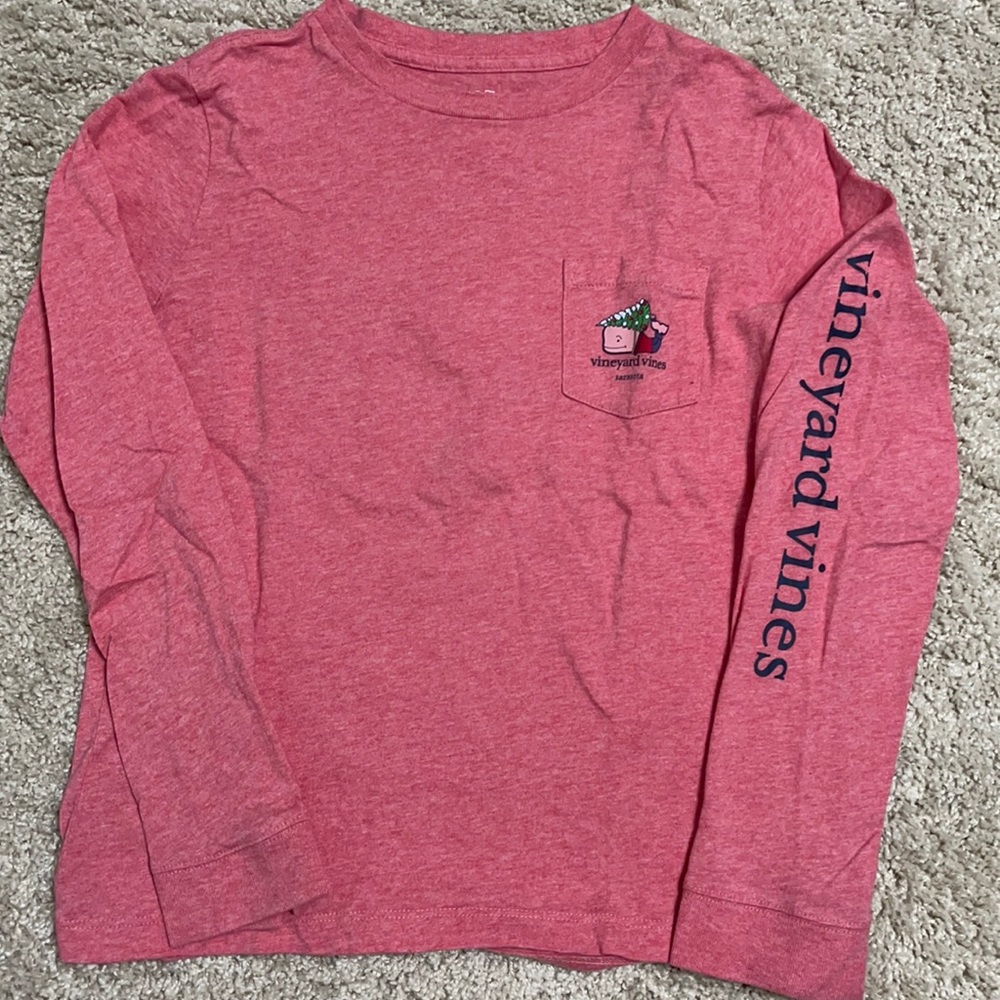Vineyard vine kids Christmas shirt